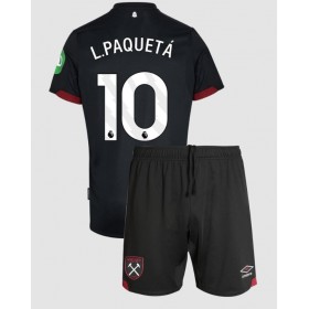 West Ham United Lucas Paqueta #10 Auswärtstrikot 2024-25 Kurzarm (+ kurze hosen)